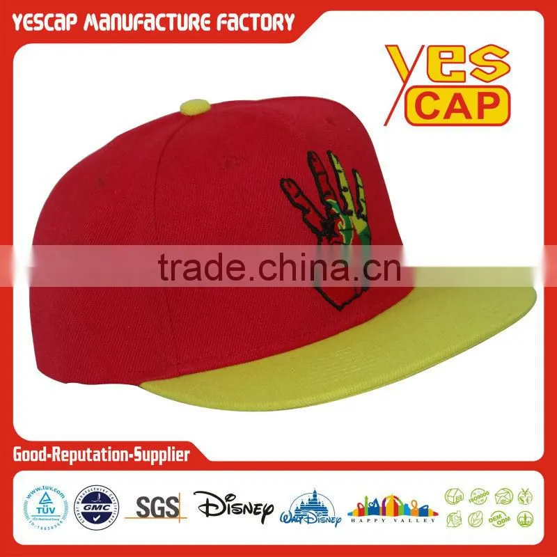 yescap orange militrary caps in custom logo