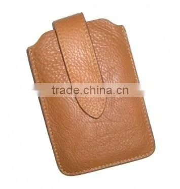 Cow leather bag for cell phone SCC-007