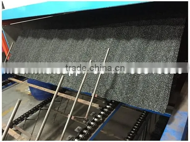 Aluminum Zinc 0.4mm Stone Coated Metal Roofing Tile With Kenya Standard