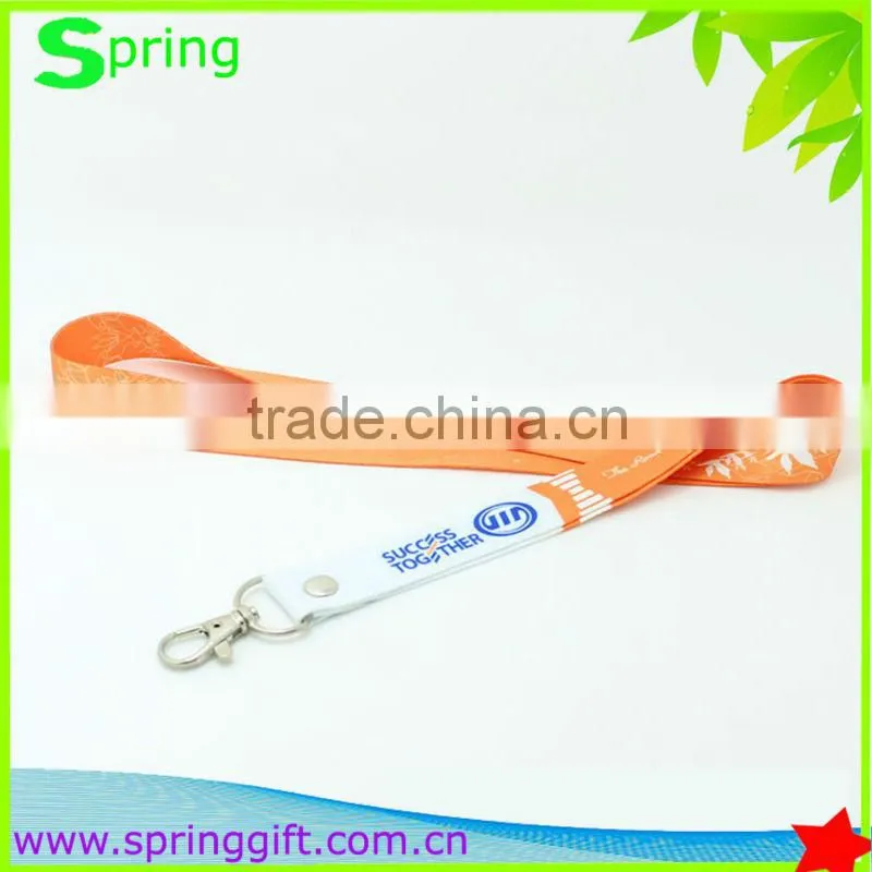oem mobile phone lanyard rope/custom neck hanger strap rope /ID card ribbon rope neck strap