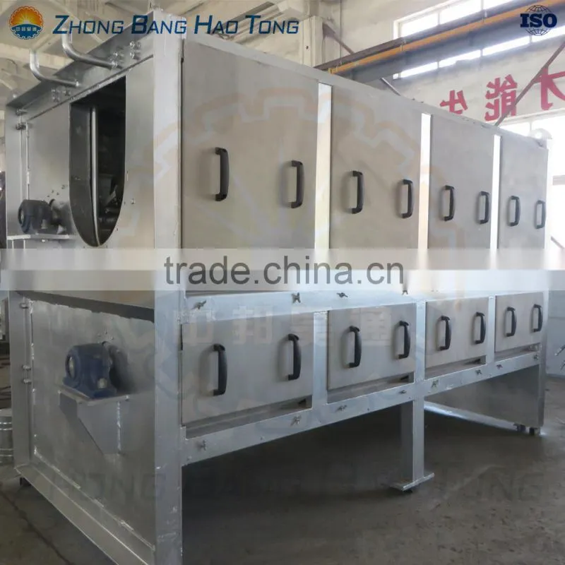 rotary functioning pig feet hair removing machine for pig slaughterhouse