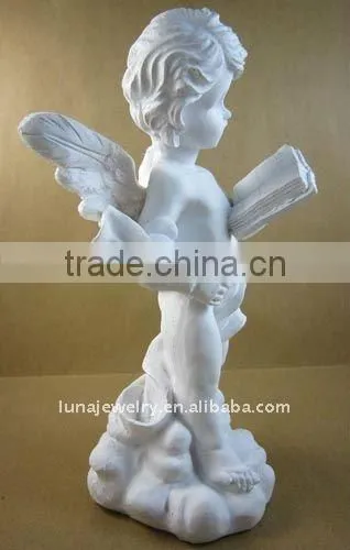 resin baby angel for home decoration
