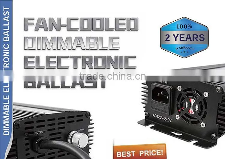 China Honest Manufacturer SINOWELL 400w 600w 1000w Hydroponic Grow Light Air Cooled Ballast
