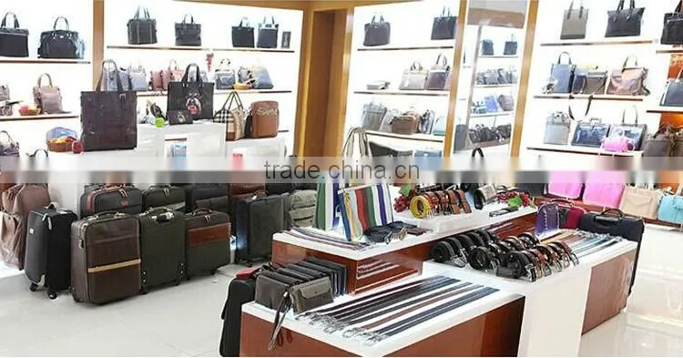 2016 Wholesale customized new fashion leather wallet with clip,money clip wallet