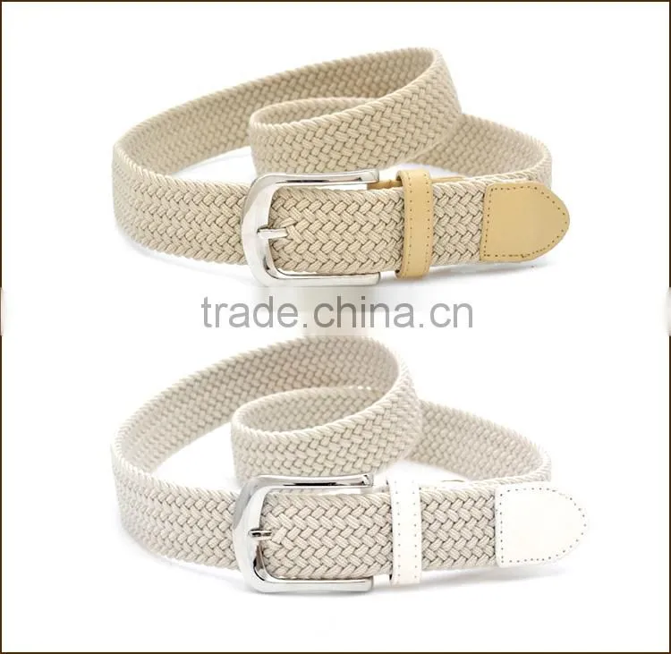 jeans cotton belt,elastic belts for jeans,braided elastic belt
