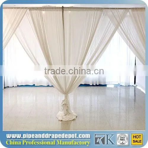 Allstar Elegant Telescopic beautiful pipe drape system wedding backdrop stand