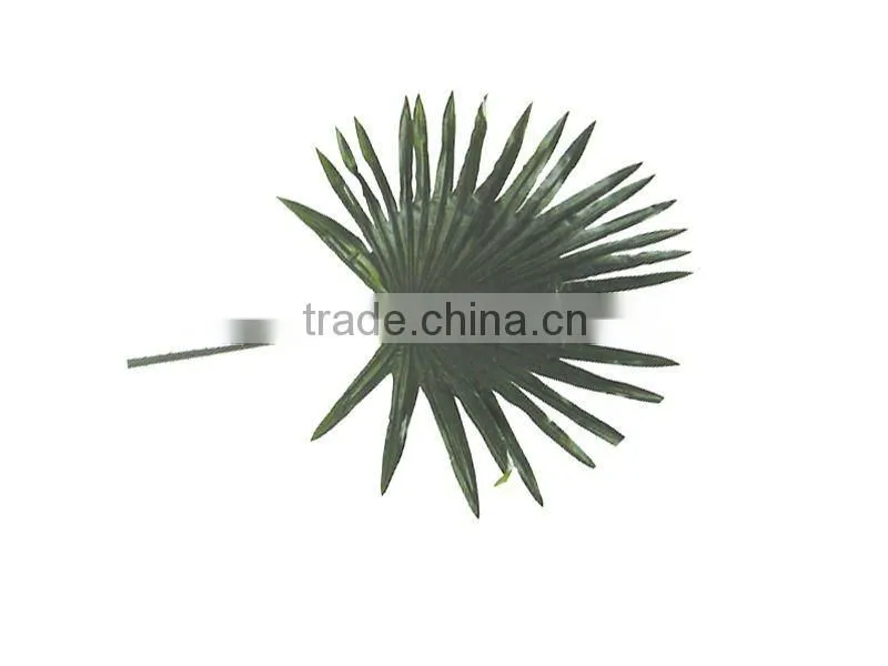 Artificial fan palm leaves