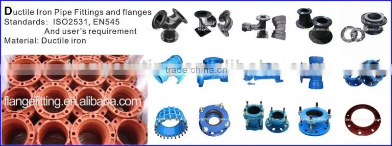 T Tee flanged Pipe Fitting
