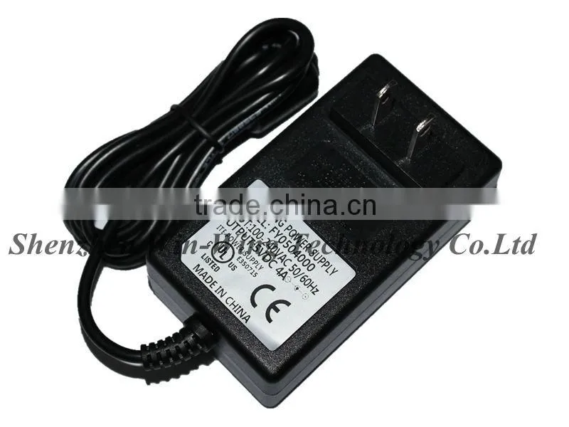 20W 5V 4A AC DC Power Adapter with UL Approved