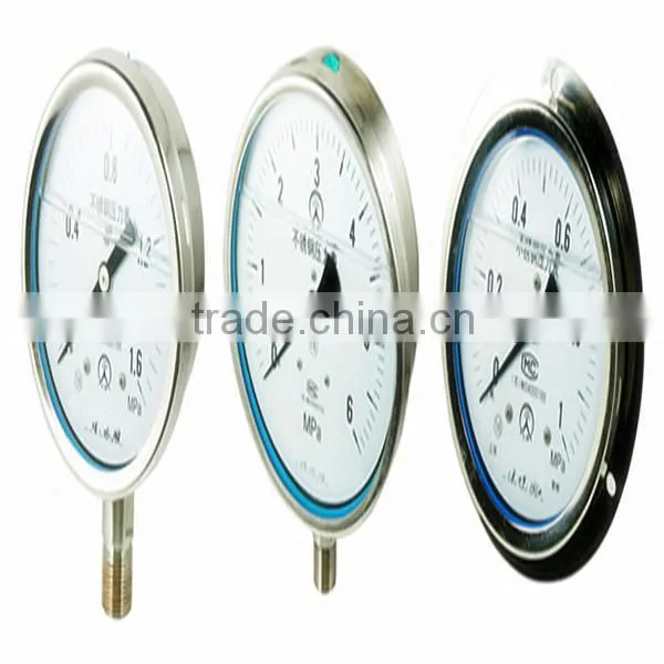 10% discount!! High quality General pressure gauge for oilang gas from China supplier