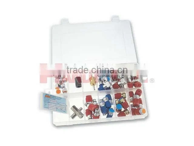 59PCS Petrofit Adapter Assortments, Air Conditional Service Tools of Auto Repair Tools
