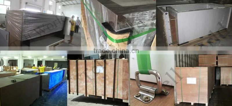 Acrylic solid surface bar counter/translucent stone bar table/modern design bar counter