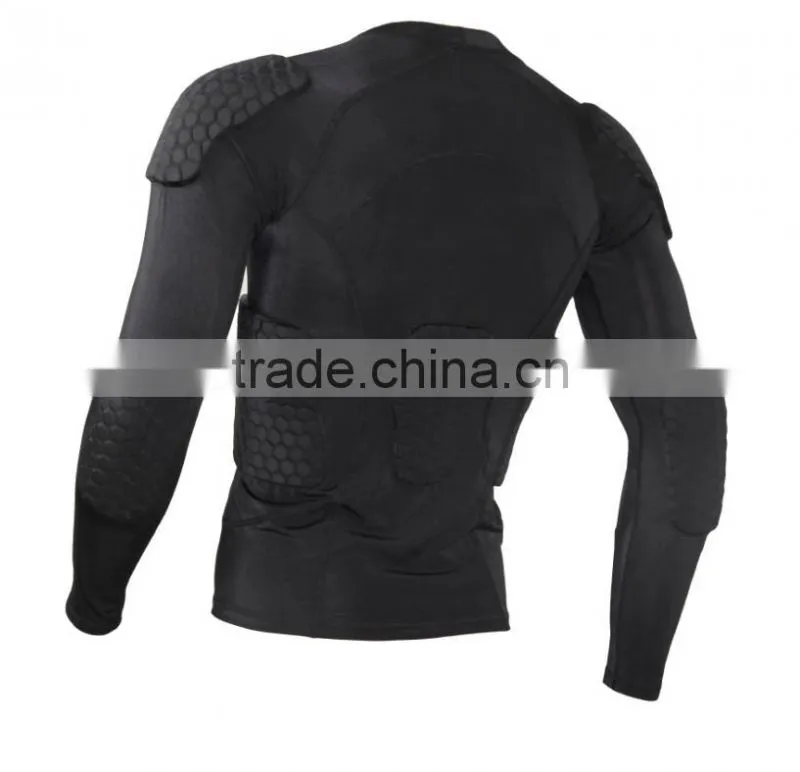 Long Sleeve Black football girdle