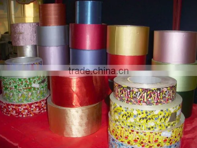 Aluminium foil in box packing