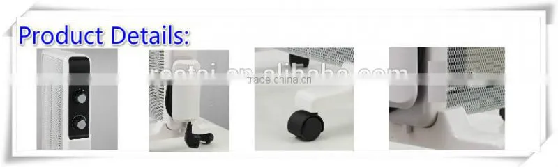 2015 New Model Portable electrical heater with Dust-proof and Water-proof IP24