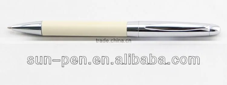 Exclusive ballpoint pens leather paint pens