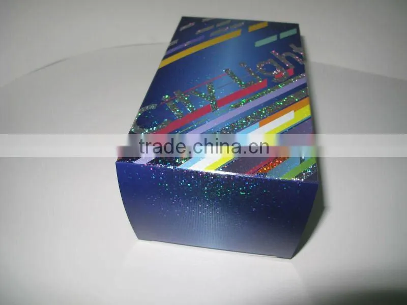 PET/OPP hologram packaging box