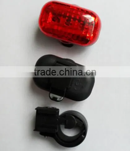 3 LED Bicycle Rear Tail Red Bike warning lamp safety Light
