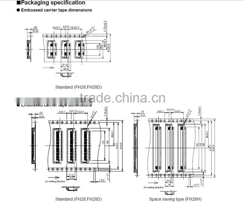 FPC connector FH28-40S-0.5SH(05)