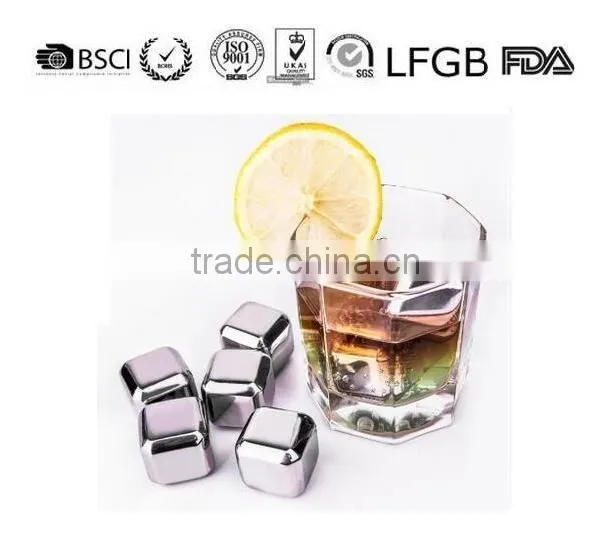 Stainless Steel Ice Cubes, Whiskey Stones,Wine Cooler