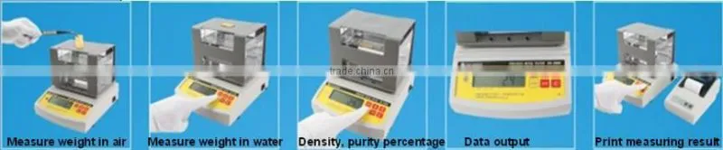 China Original Manufacturer Digital Electronic Gold Tester Price , Gold Purity Densitometer , Gold Tester Densimeter