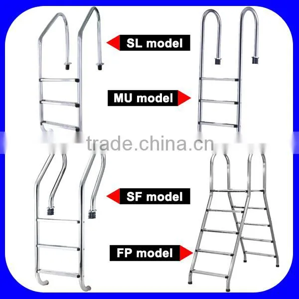 SL swimming pool ladder, pool slide ladder