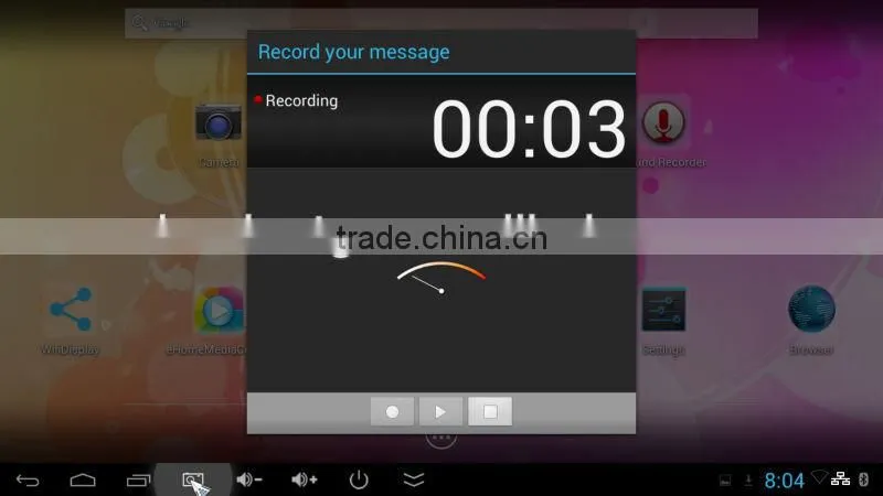 United states unique design quad core octa ocre Mali-450MPGPU RK3128 @600MHz with camera 2MP android set top box