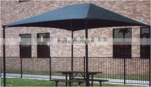 Canopy cover material pvc coated fabric
