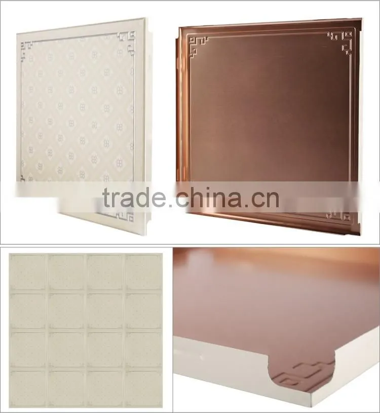 eco-friendly construction aluminum material interior decoration types of ceiling materials