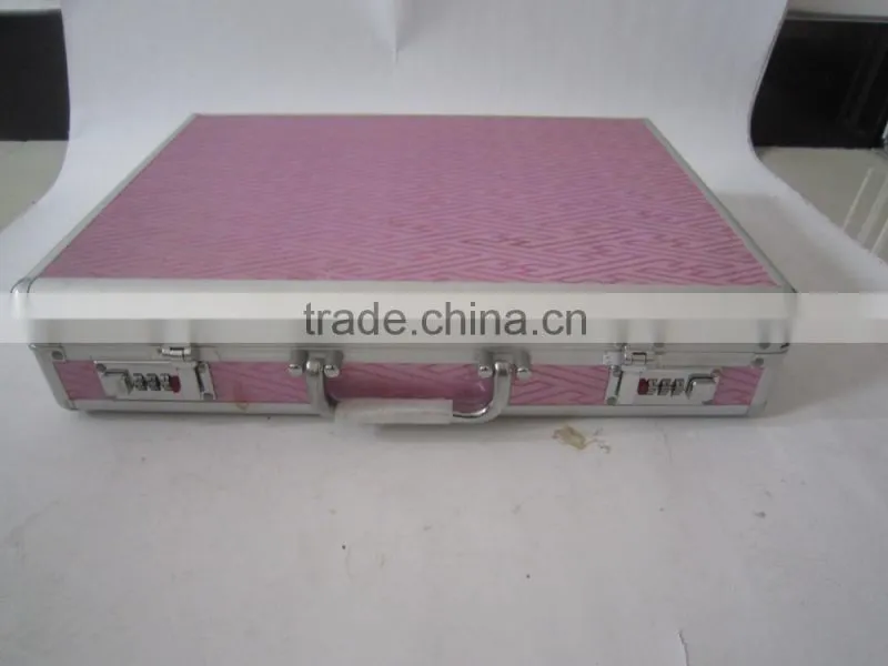 Cute girls' carrying tv box computew sound box aluminum laptop tool box