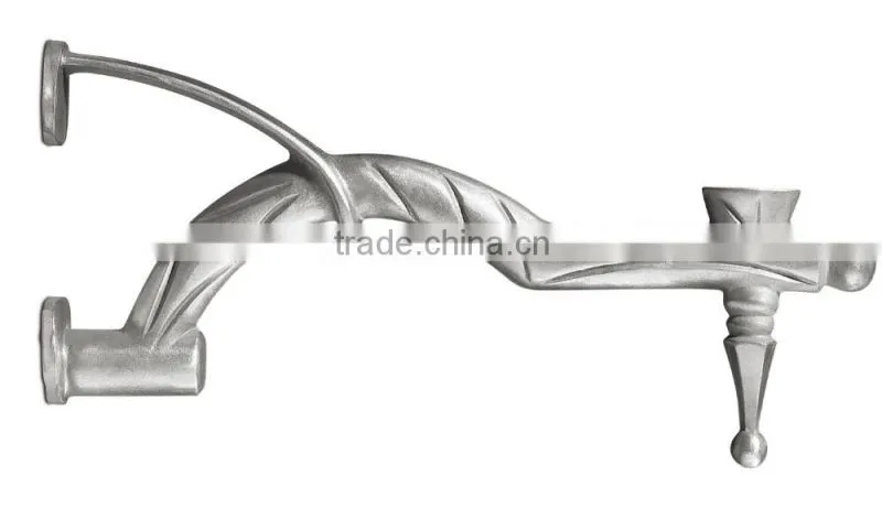 D033 Outdoor Post Light Cast Aluminum Lamp Arm