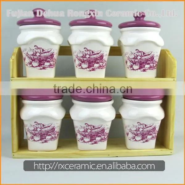 China Wholesale High Quality clear mimi condiment set