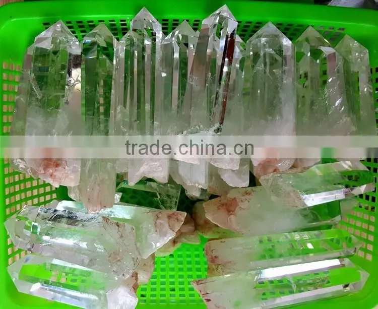 Wholesale Natural Rock Clear Quartz Crystal Healing Point