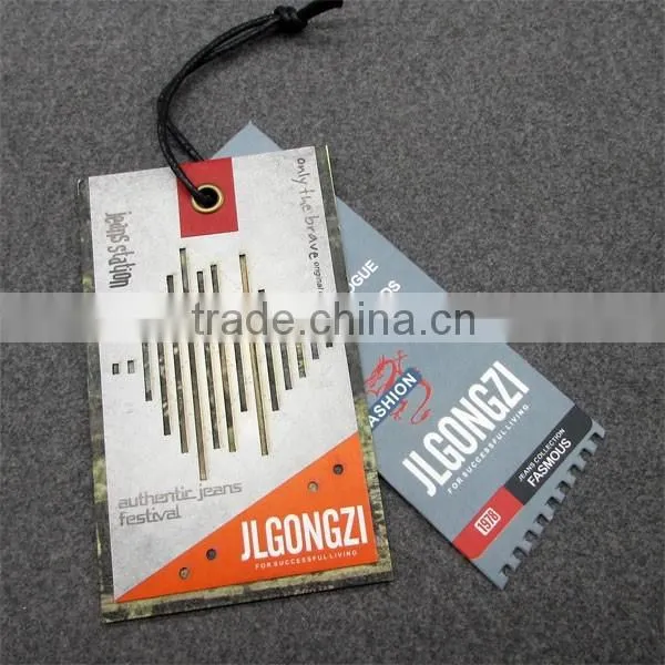 Custom Clothing Tag Paper Hangtags