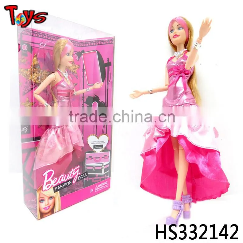 fashional with luxurious dress make doll clothes