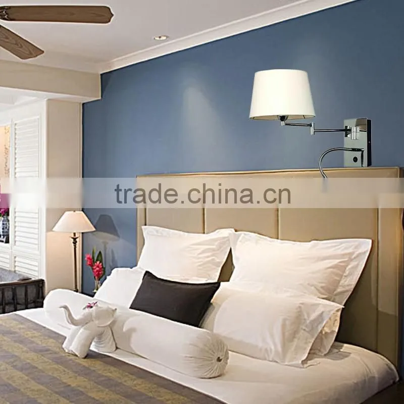 Modern hotel guest room wall lamp swing arm,Hotel guest room wall lamp swing arm,Wall lamp swing arm WL1008