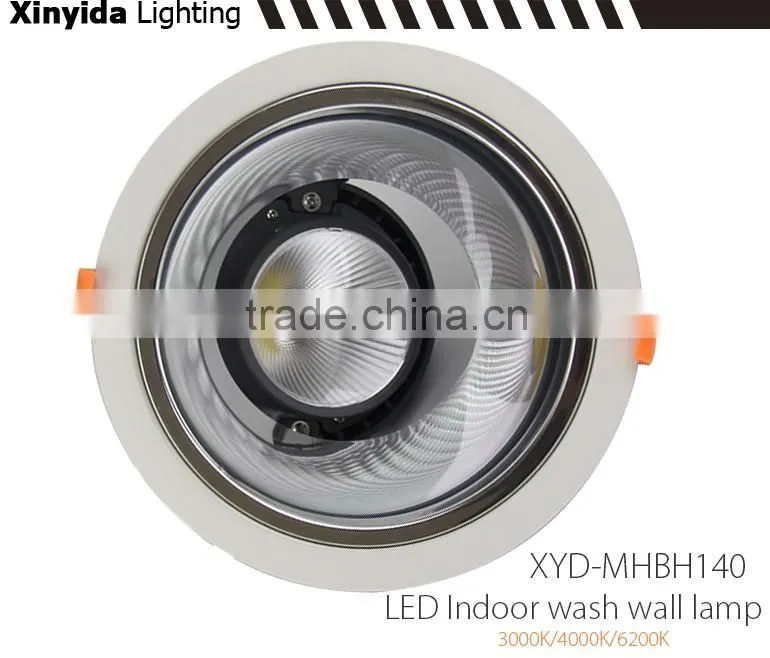 high-efficiency cob light Circular 21w led wall wash light