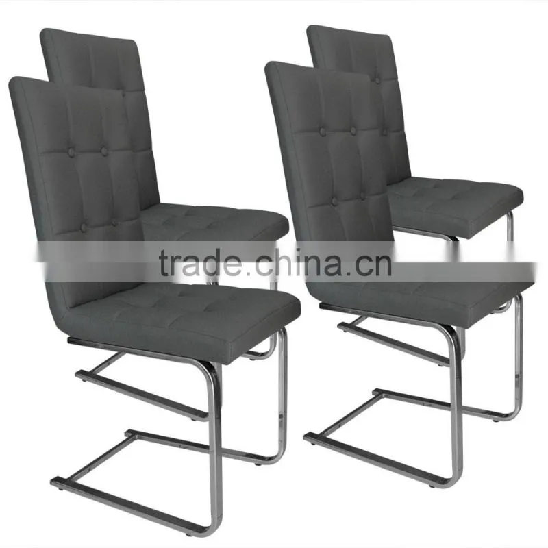 fabric chair with metal frame