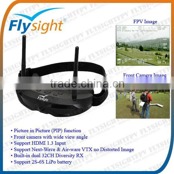 C522 Flysight 5.8GHz All-in-one Wireless Video Goggles SPX01 SpeXman One Compatible with Fatshark Dominator V2 FPV Goggles
