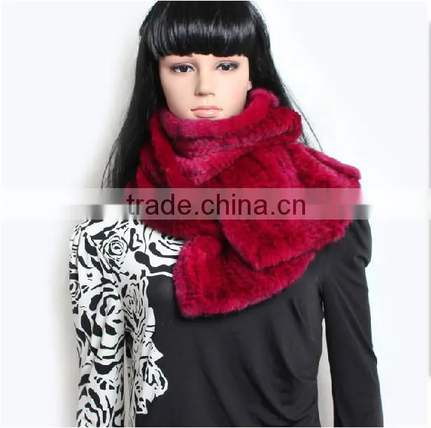 Mink fur scarf
