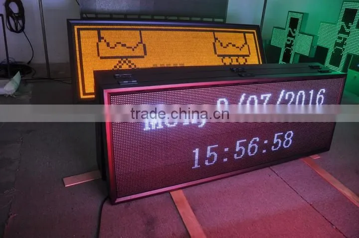 Shop Advertising Custom LED Sign Board Display For Shops