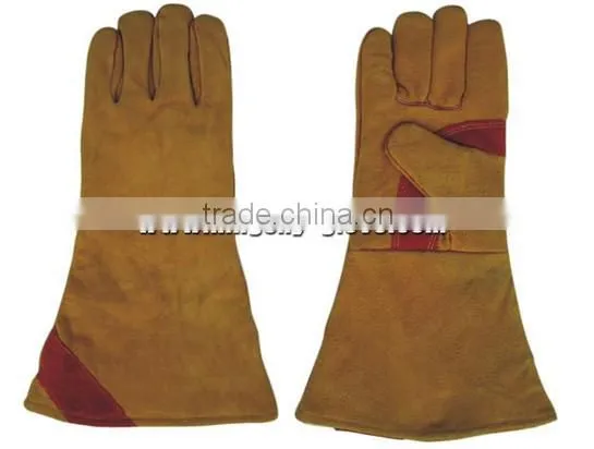 Premiun Cow Split Leather Welder Protective Glove-6521.WL