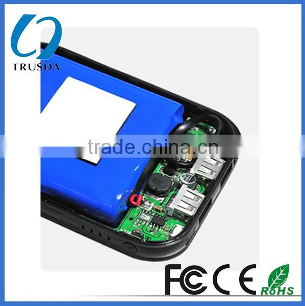 Built in calbe portable power bank 12000 mah