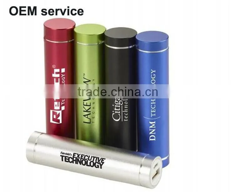 fashion portable sex cylindrical power bank