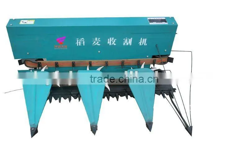 Harvester for rice and wheat