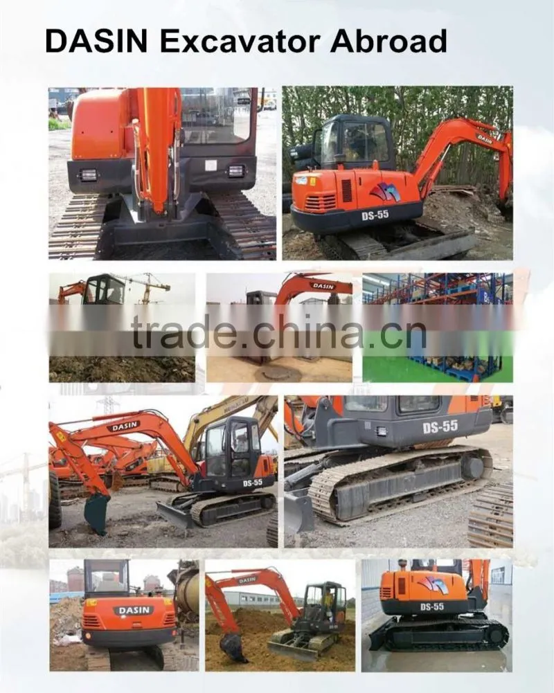 Widely used Japan skills 5 ton small backhoe loader used excavator for sale