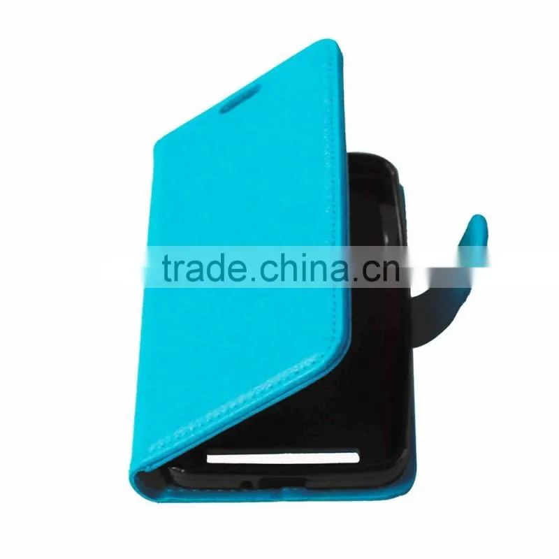 Hot sale PU Leather Mobile Phone Flip Wallet Kickstand Case for ASUS Zenfone C ZC451CG
