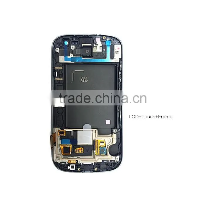 Wholesale head up display for Samsung s3 display with touch screen digitzer and frame