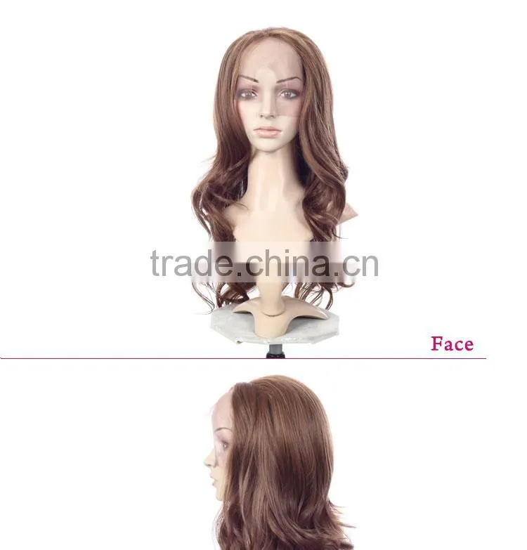 New fashion style silk base glueless 180% density full lace wig