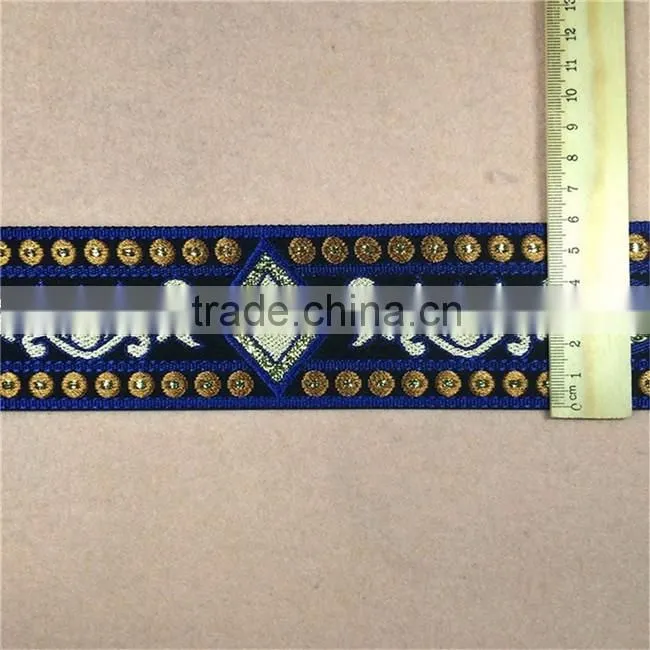 Colourful Jacquard Webbing/Ribbon For Clothing